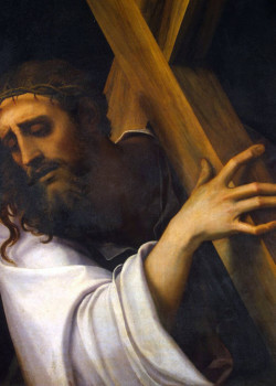 Christ Carrying the Cross (detail) by Sebastiano del Piombo Christ Carrying the Cross (detail) by Sebastiano del Piombo