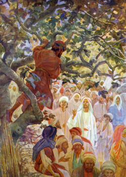 Zacchaeus In The Sycamore Tree by William Hole Zacchaeus In The Sycamore Tree by William Hole