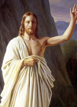 The Resurrection (detail) by Carl Hansen The Resurrection (detail) by Carl Hansen