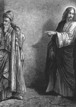 Jesus eats with publicans and sinners by Alexandre Bida Jesus eats with publicans and sinners by Alexandre Bida