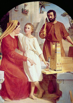 The Holy Family by Christen Dalsgaard The Holy Family by Christen Dalsgaard