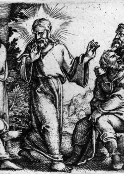 Christ Instructing His Apostles by Georg Pencz Christ Instructing His Apostles by Georg Pencz