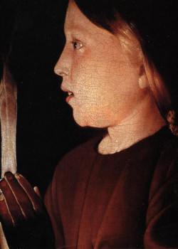 Jesus (detail) by Georges de La Tour Jesus (detail) by Georges de La Tour