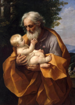 Joseph with the infant Jesus by Guido Reni Joseph with the infant Jesus by Guido Reni
