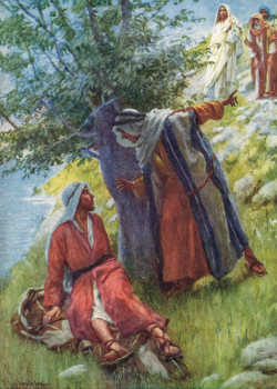 Philip Brings Nathaniel To Jesus by Harold Copping Philip Brings Nathaniel To Jesus by Harold Copping