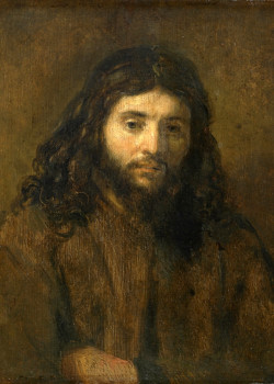 Bust of Christ by Rembrandt Bust of Christ by Rembrandt