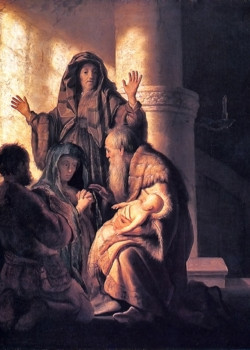 Presentation in the Temple by Rembrandt Presentation in the Temple by Rembrandt