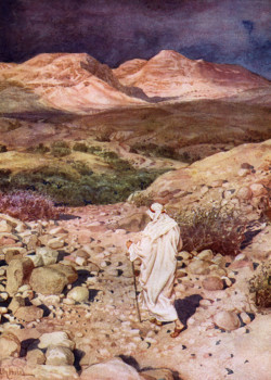Jesus Led Into The Wilderness by William Hole Jesus Led Into The Wilderness by William Hole
