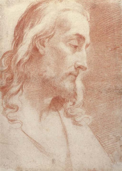 Head of Christ by Gaetano Gandolfi Head of Christ by Gaetano Gandolfi