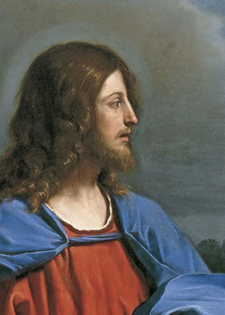 Christ and the Woman of Samaria (detail) by Guercino Christ and the Woman of Samaria (detail) by Guercino