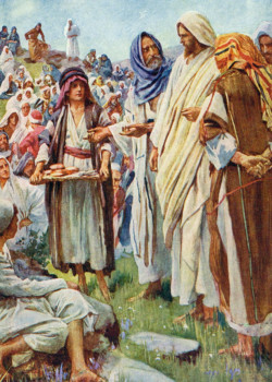Feeding The Five Thousand by Harold Copping Feeding The Five Thousand by Harold Copping