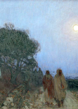 Jesus and His Disciples on their way to Bethany by Henry Ossawa Tanner Jesus and His Disciples on their way to Bethany by Henry Ossawa Tanner