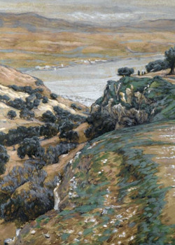 Jesus Went Out Into A Desert Place by James Tissot Jesus Went Out Into A Desert Place by James Tissot