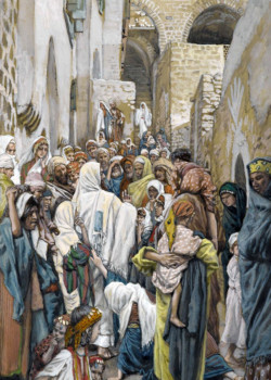 The Woman with an Issue of Blood by James Tissot The Woman with an Issue of Blood by James Tissot