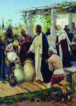 Miracle at Cana by Vladimir Makovsky Miracle at Cana by Vladimir Makovsky