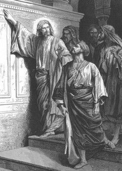 Jesus foretells the destruction of the temple by Alexandre Bida Jesus foretells the destruction of the temple by Alexandre Bida