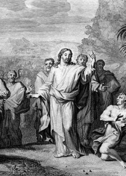 Jesus Heals an Epileptic Boy by David Martin Jesus Heals an Epileptic Boy by David Martin