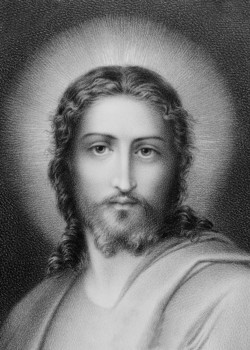 The sacred heart of Jesus (detail) by Emile Lafon The sacred heart of Jesus (detail) by Emile Lafon