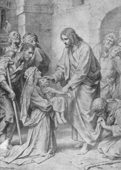 The Great Physician at Work by Heinrich Hofmann The Great Physician at Work by Heinrich Hofmann