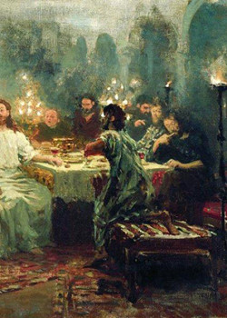 Last Supper by Ilya Repin Last Supper by Ilya Repin