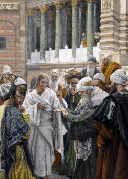 The Tribute Money by James Tissot The Tribute Money by James Tissot