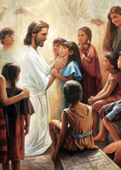 Behold Your Little Ones (detail) by Del Parson Behold Your Little Ones (detail) by Del Parson