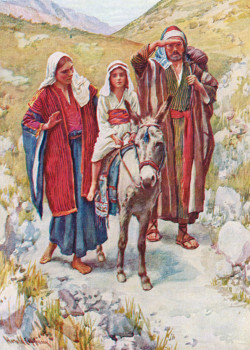 Home To Nazareth by Harold Copping Home To Nazareth by Harold Copping