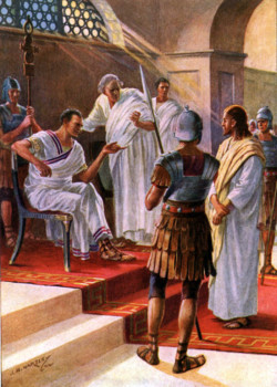 Jesus before Pilate by J H Hartley Jesus before Pilate by J H Hartley