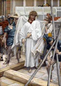 And They Put His Own Raiment On Him by James Tissot And They Put His Own Raiment On Him by James Tissot