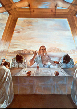 The Sacrament of the Last Supper by Salvador Dali The Sacrament of the Last Supper by Salvador Dali