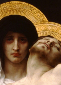 Pieta (detail) by William Adolphe Bouguereau Pieta (detail) by William Adolphe Bouguereau