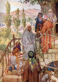 Jesus Heals The Canaanite Woman's Daughter by William Hole Jesus Heals The Canaanite Woman's Daughter by William Hole