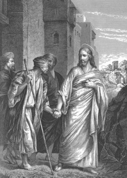 Jesus leads the blind by Alexandre Bida Jesus leads the blind by Alexandre Bida