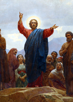 Copenhagen Church Altar - Sermon On The Mount Copenhagen Church Altar - Sermon On The Mount