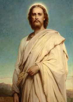 Christ of the Cornfield by Thomas Francis Dicksee Christ of the Cornfield by Thomas Francis Dicksee