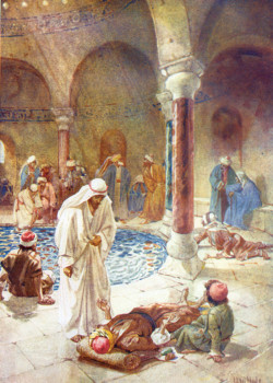 Jesus Heals At The Pool Of Bethesda by William Hole Jesus Heals At The Pool Of Bethesda by William Hole