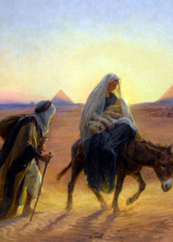 Flight Into Egypt by Girardet Eugene Flight Into Egypt by Girardet Eugene