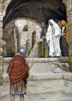 Lord, I Am Not Worthy by James Tissot Lord, I Am Not Worthy by James Tissot