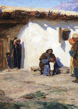 They Brought the Children by Wassilij Dimitriewitsch Polenow They Brought the Children by Wassilij Dimitriewitsch Polenow