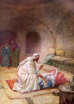 Jesus Heals the Daughter of Jairus by William Hole Jesus Heals the Daughter of Jairus by William Hole