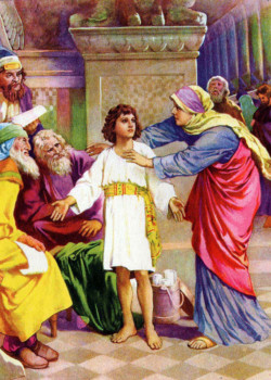 The boy Jesus visits Jerusalem by Adolph von Menzel The boy Jesus visits Jerusalem by Adolph von Menzel