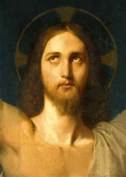 The Head of Christ by Jean Auguste Dominique Ingres The Head of Christ by Jean Auguste Dominique Ingres