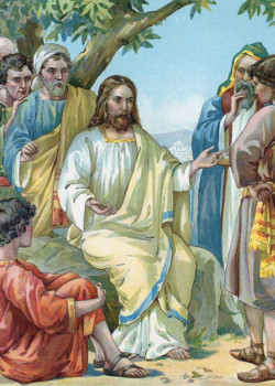 Christ and his disciples by Ambrose Dudley Christ and his disciples by Ambrose Dudley