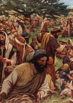 Feeding of the Five Thousand by Walter Rane Feeding of the Five Thousand by Walter Rane