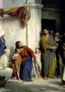 Let the Children Come to Me by Carl Bloch Let the Children Come to Me by Carl Bloch