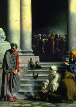 Peter’s Denial by Carl Bloch Peter’s Denial by Carl Bloch