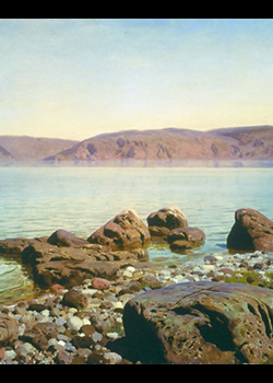 At the Genisaret Lake by Vasily Polenov At the Genisaret Lake by Vasily Polenov