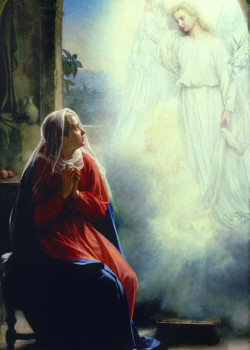 The Early Years: Birth to 14 years The Annunciation by Carl Bloch