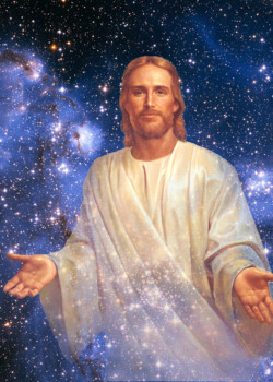 Cosmic Jesus by Del Parson Cosmic Jesus by Del Parson