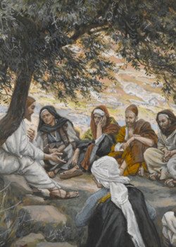 The Exhortation to the apostles by James Tissot The Exhortation to the apostles by James Tissot